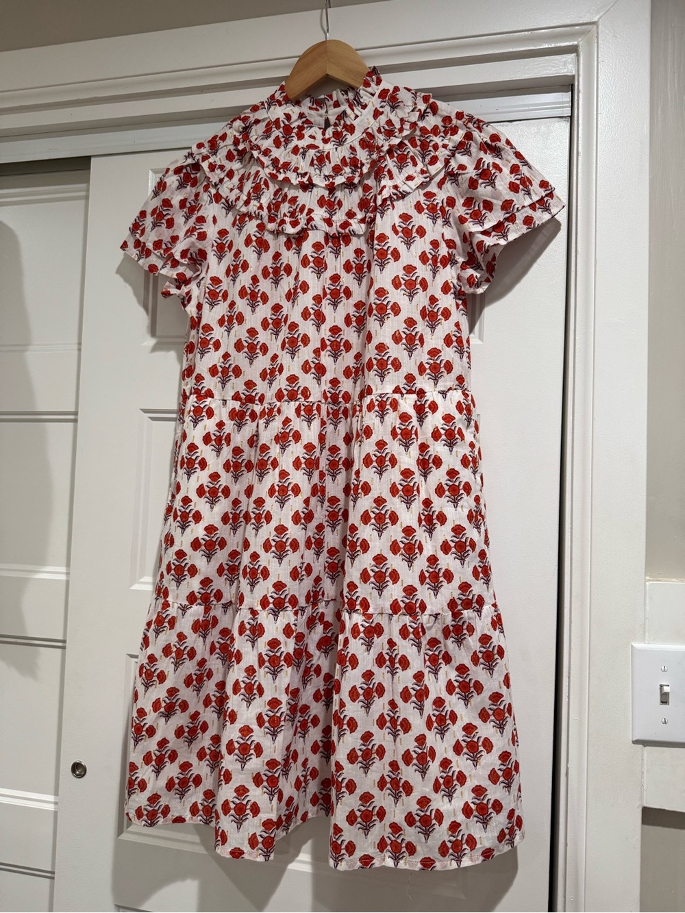 BODEN Ruched Detail Metallic Dress - Picture 7 of 16